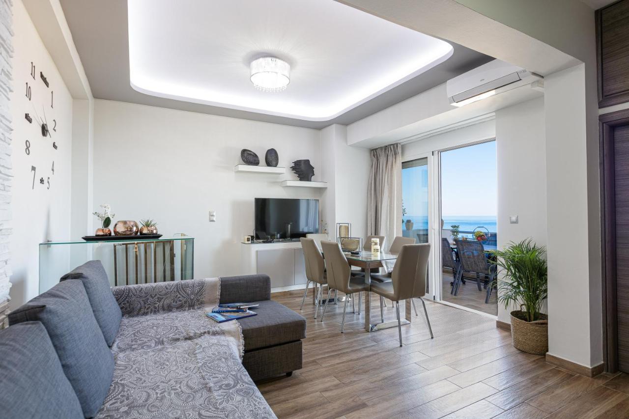 Andry'S Sea View Villa Rethymno  Bagian luar foto